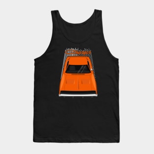 Dodge Charger 1968 - Orange Tank Top